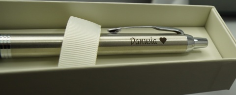 Pióro wieczne Parker IM Stalowy CT etui wsuwane