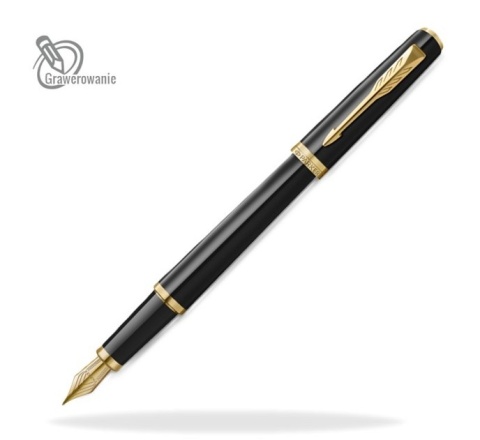 Pióro wieczne Parker Meridian Czarne GT 2231392