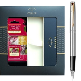 Pióro wieczne Parker Jotter Stalowy GT z zapachem Yankee Candle
