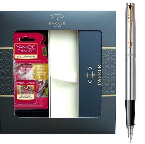 Pióro wieczne Parker Jotter Stalowy GT z zapachem Yankee Candle