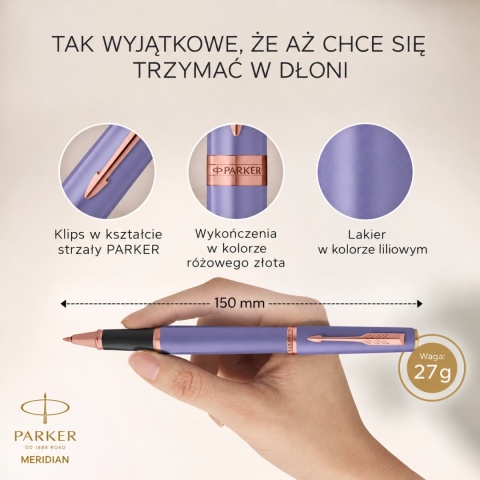 Pióro wieczne Parker Meridian Liliowe PGT 2247766