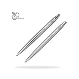 Jotter Stalowy CT Długopis i ołówek z Etui wsuwane Parker