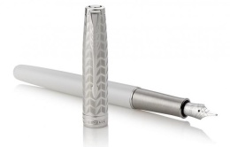 Zestaw Prezentowy Pióro wieczne Parker Sonnet Pearl Metal PGT Stalówka 18 karat (1978406)