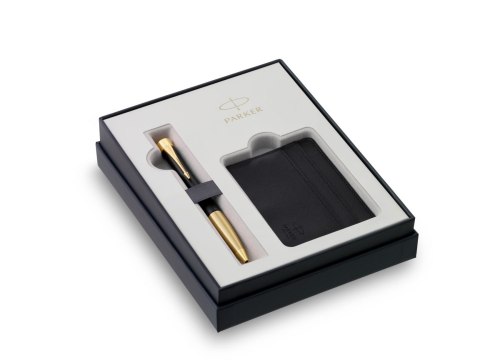 Zestaw Parker Urban Długopis Czarnym Mat GT z Etui na Karty Zestaw Parker Urban Długopis Czarnym Mat GT z Etui na Karty