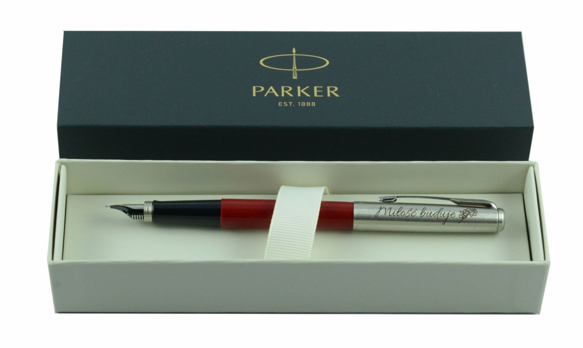 Pióro wieczne Parker Jotter Czerwony Kensington CT 2030949 Pióro wieczne Parker Jotter Czerwony Kensington CT 2030949