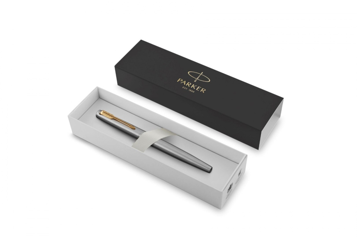Pióro kulkowe Parker Jotter Stalowy GT 2089227 Pióro kulkowe Parker Jotter Stalowy GT 2089227