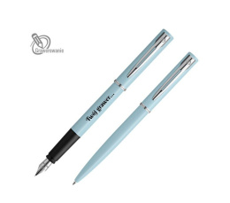 Zestaw Allure Pastel Niebieski Pióro Wieczne i Długopis