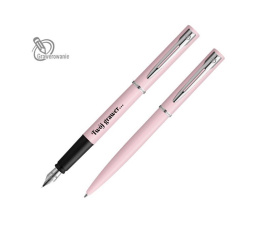 Zestaw Allure Pastel Różowy Pióro Wieczne i Długopis