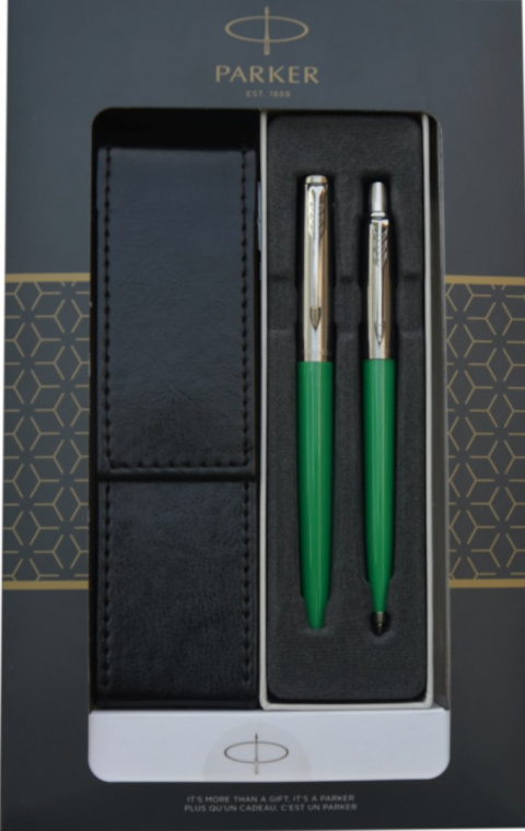 Zestaw Jotter Zielony DUO Pióro wieczne i długopis ETUI Zestaw Jotter Zielony DUO Pióro wieczne i długopis ETUI