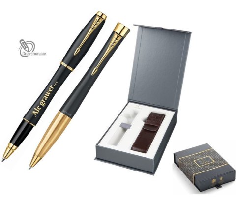 Parker Urban Czarny GT Pióro kulkowe i długopis Parker Urban Czarny GT Pióro kulkowe i długopis