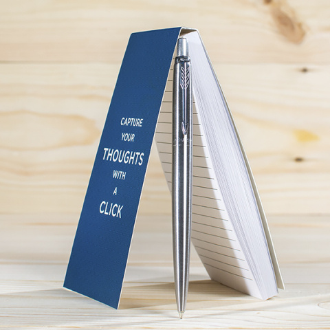 Długopis Jotter Stalowy CT z notesem Długopis Jotter Stalowy CT z notesem