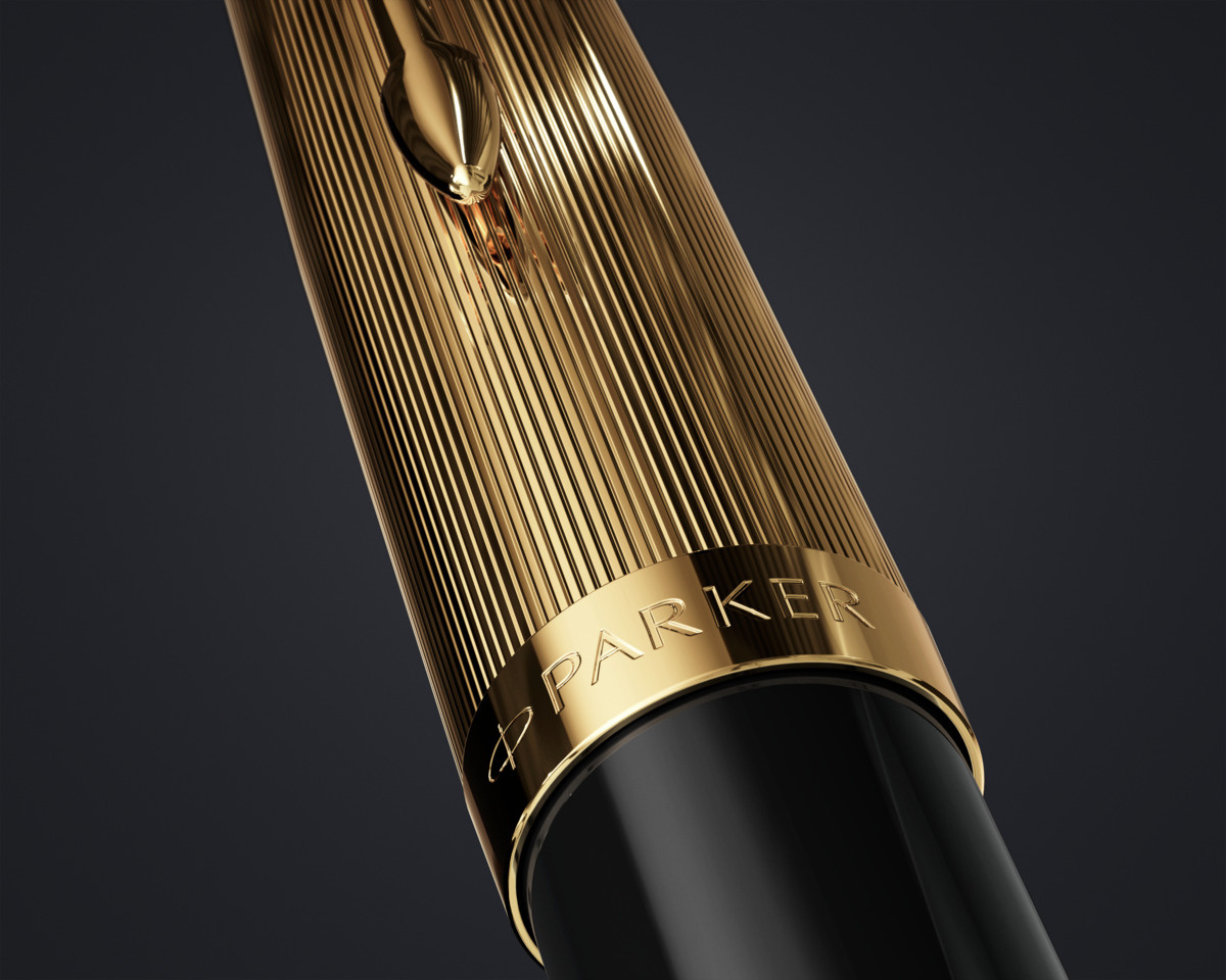 Długopis PARKER 51 DeLuxe Czarny GT 2123513 Długopis PARKER 51 DeLuxe Czarny GT 2123513