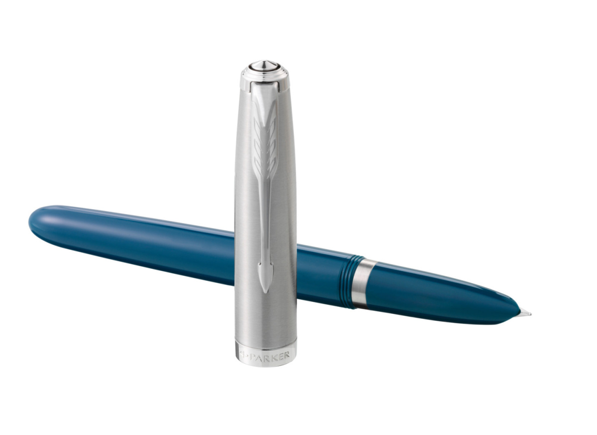 Pióro wieczne PARKER 51 Teal Blue CT 2123506 Pióro wieczne PARKER 51 Teal Blue CT 2123506
