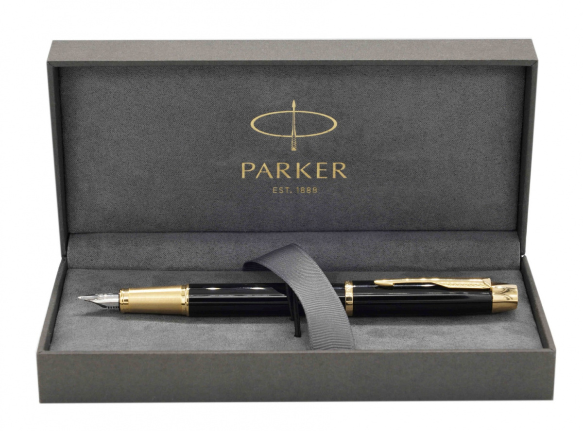 Pióro wieczne Parker IM Czarny GT S0856190 Pióro wieczne Parker IM Czarny GT S0856190