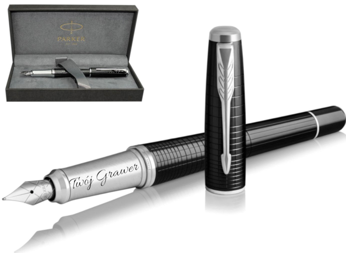 Pióro wieczne Parker Urban Premium Ebony CT w etui Premium Pióro wieczne Parker Urban Premium Ebony CT w etui Premium