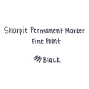 Sharpie Fine Marker dla elektryków do kabli drewna opakowanie 12szt.