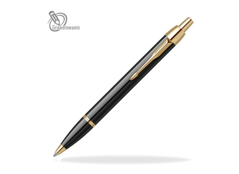 Zestaw długopis Parker IM Czarny GT Etui Exclisive Zestaw długopis Parker IM Czarny GT Etui Exclisive