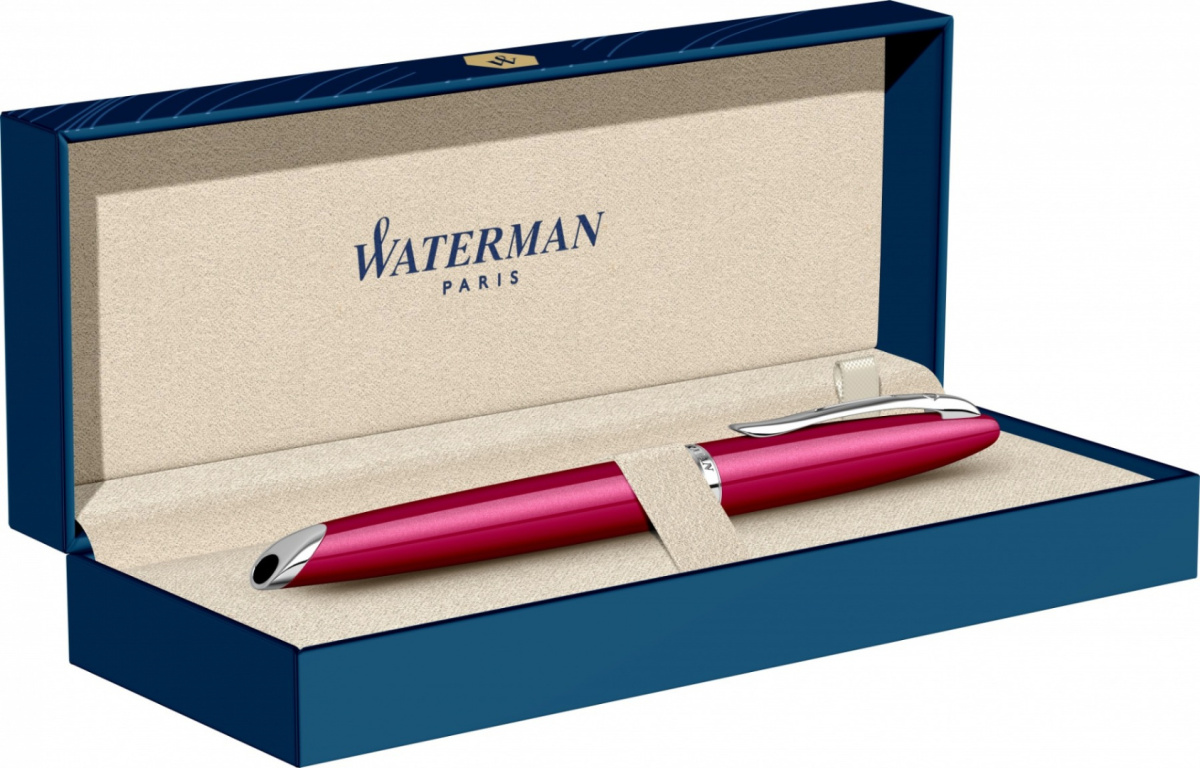 Carene Waterman Lśniąca czerwień pióro wieczne stalówka 18k Carene Waterman Lśniąca czerwień pióro wieczne stalówka 18k