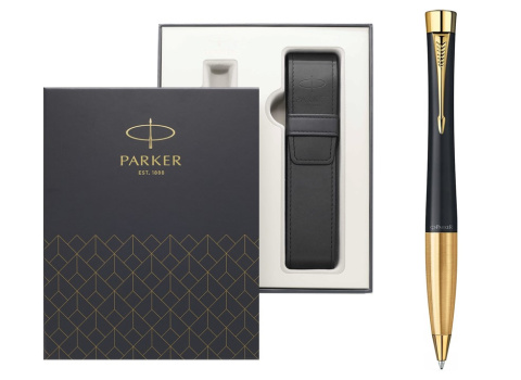 Zestaw Parker Urban Długopis Czarnym Mat GT z Etui Zestaw Parker Urban Długopis Czarnym Mat GT z Etui