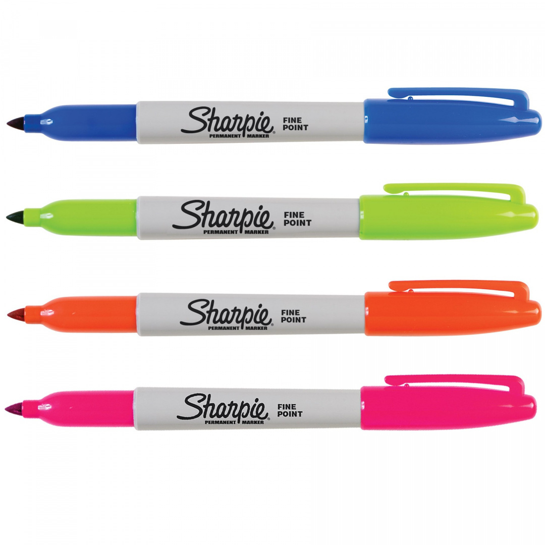 Zestaw Sharpie 4 kolory Fun Colours