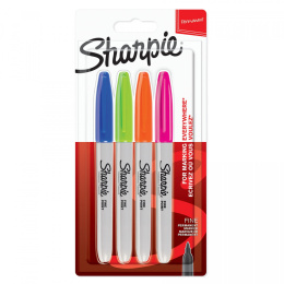 Zestaw Sharpie 4 kolory Fun Colours
