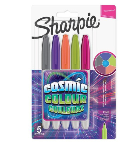 Zestaw Sharpie 5 markerów Cosmic Colour