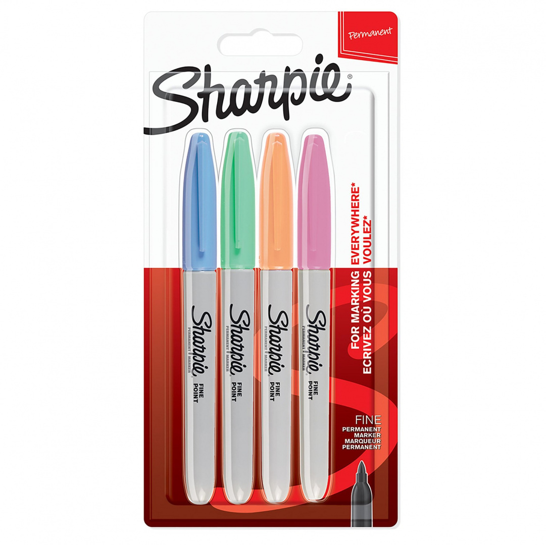 Zestaw Sharpie 4 kolory Pastel Colours Zestaw Sharpie 4 kolory Pastel Colours