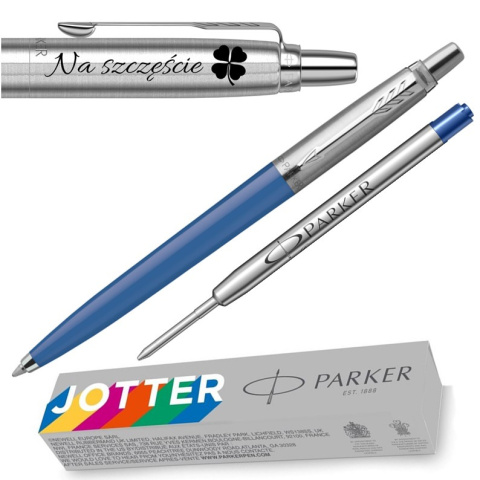 Długopis Parker Jotter Originals Niebieski Denim etui EKO + zapasowy wkład