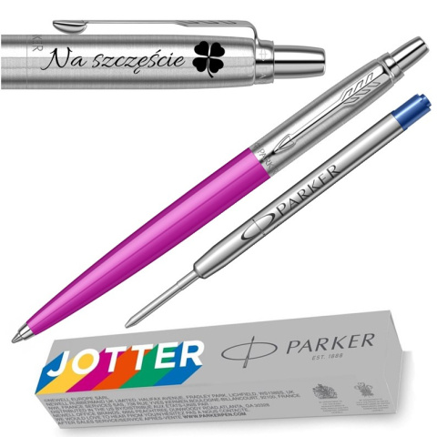 Długopis Parker Jotter Originals Magenta Etui EKO + zapasowy wkład