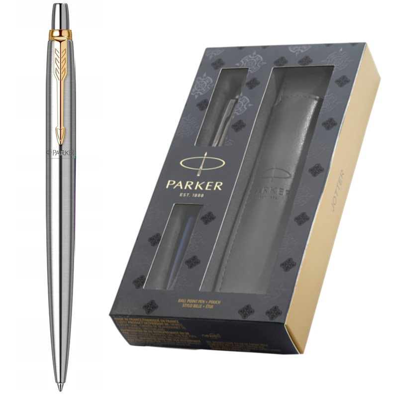 Długopis Jotter Stalowy GT z Etui Parker
