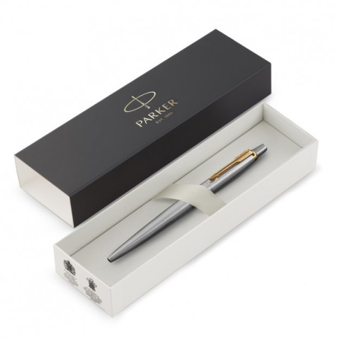 Długopis Parker Jotter Stalowy 23 złoto grawer Długopis Parker Jotter Stalowy 23 złoto grawer