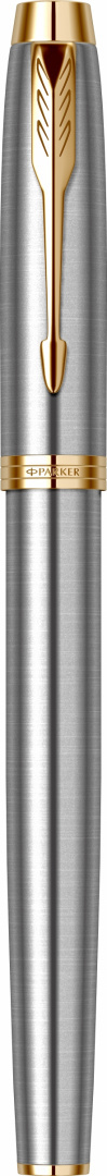 Pióro wieczne Parker IM Brushed Metal GT + tłoczek Pióro wieczne Parker IM Brushed Metal GT + tłoczek