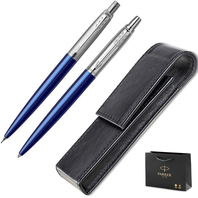 Zestaw Długopis i Ołówek Jotter Royal Blue z Etui