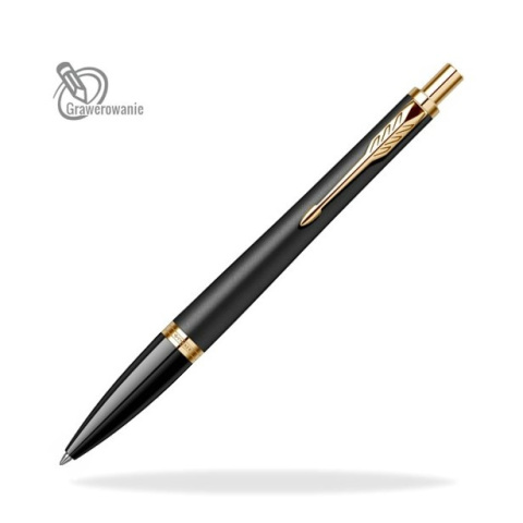 Długopis Parker Urban Czarny Mat GT etui Premium z tabliczką Długopis Parker Urban Czarny Mat GT etui Premium z tabliczką