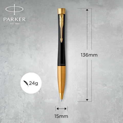 Długopis Parker Urban Mat Muted Black z tabliczką na Komunię Świętą Długopis Parker Urban Mat Muted Black z tabliczką na Komunię Świętą