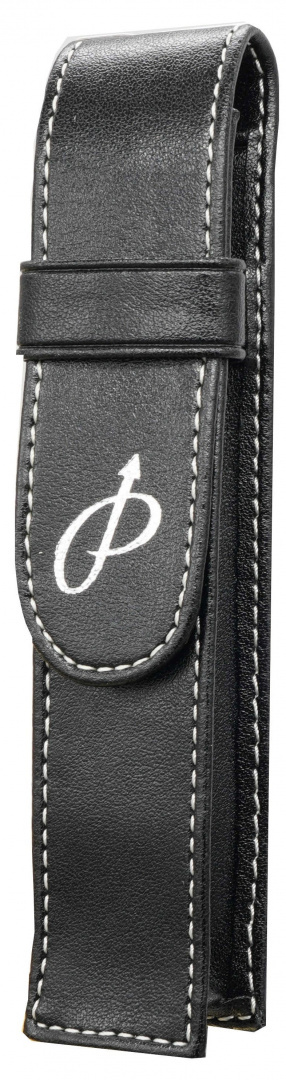 Etui Parker czarne ze srebrnym logo