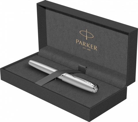 Pióro wieczne Parker Sonnet Sand Blaster Stal CT 2146874 Pióro wieczne Parker Sonnet Sand Blaster Stal CT 2146874