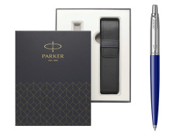 Zestaw długopis Parker Jotter Granatowy Etui Exclusive z tabliczką na Komunię Świętą