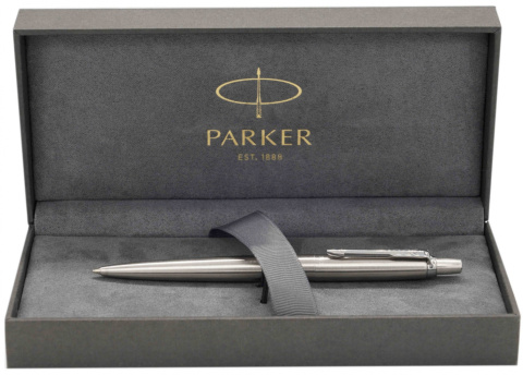 Zestaw długopis Parker Jotter Stal CT z tabliczką na Komunię Świętą Zestaw długopis Parker Jotter Stal CT z tabliczką na Komunię Świętą