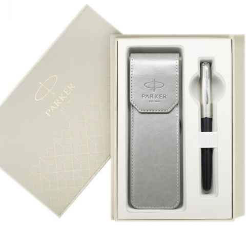 Parker pióro wieczne Sonnet Sand Blaster Black CT z tabliczką na Komunię Świętą Parker pióro wieczne Sonnet Sand Blaster Black CT z tabliczką na Komunię Świętą