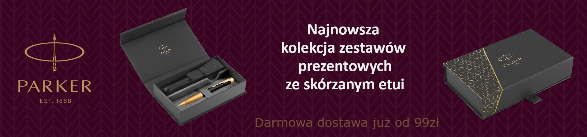 Zestawy z etui ze skóry naturalnej lub ekologiocznej